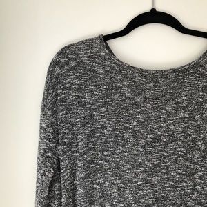 5/$25 Open back sweater